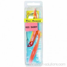 Bass Assassin Saltwater 4 Red Daddy Spinner Lure, 2-Count 553164625